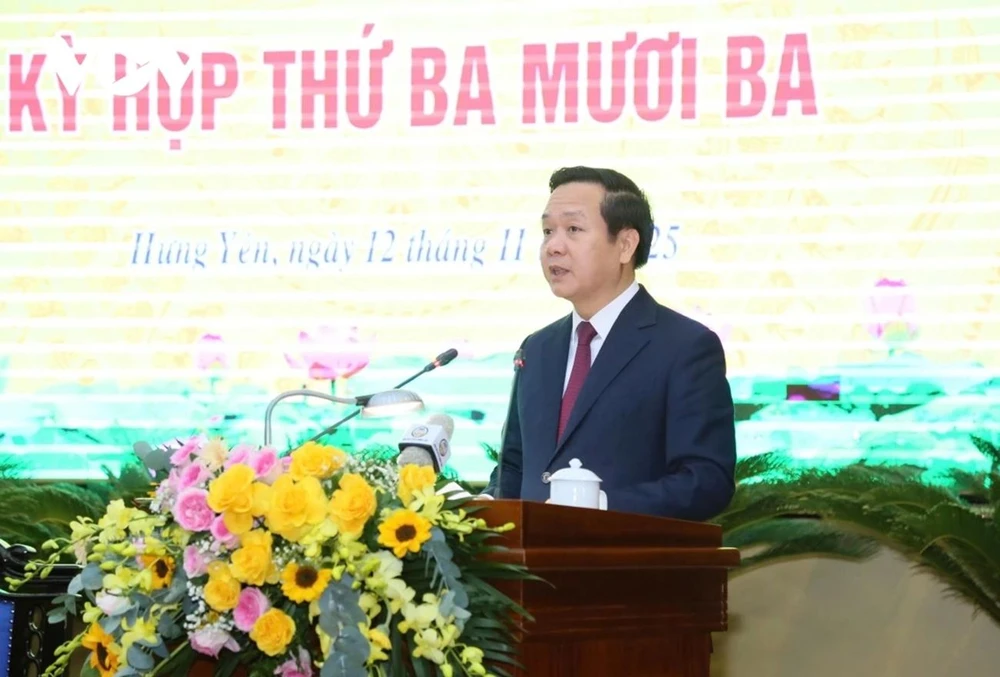 Hưng Yên có tân chủ tịch UBND tỉnh 52 tuổi