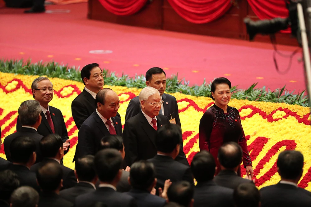 Chùm ảnh: Các đại biểu tại phiên trù bị Đại hội XIII của Đảng ảnh 2