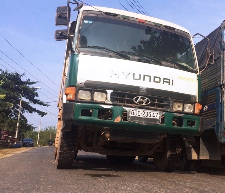 Va chạm với xe ben, tài xế xe ba gác tử vong ảnh 2