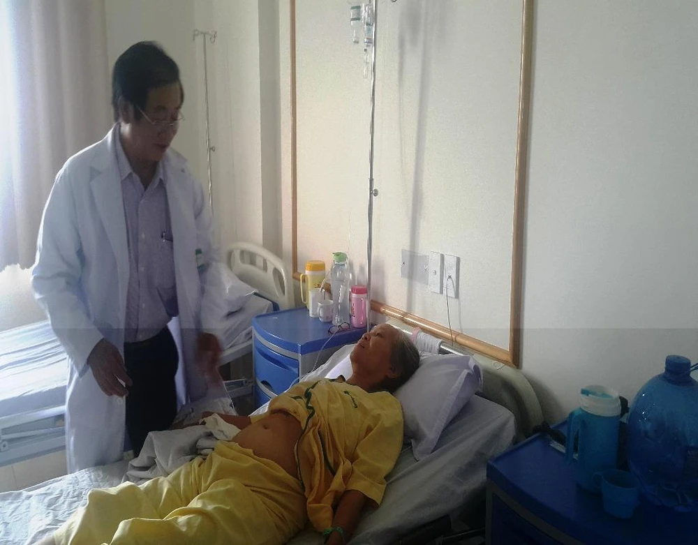 bệnh nhân sau phẫu thuật