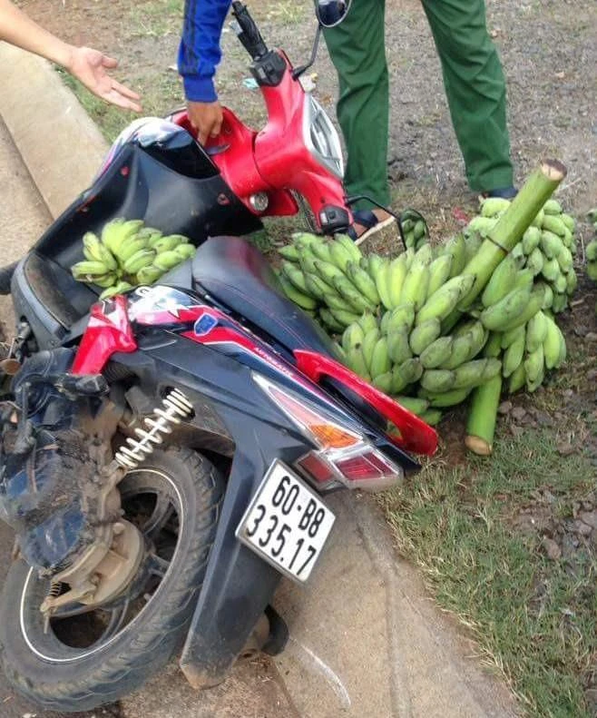 Tang vật tạm giữ của hai nghi can. Ảnh: CTV