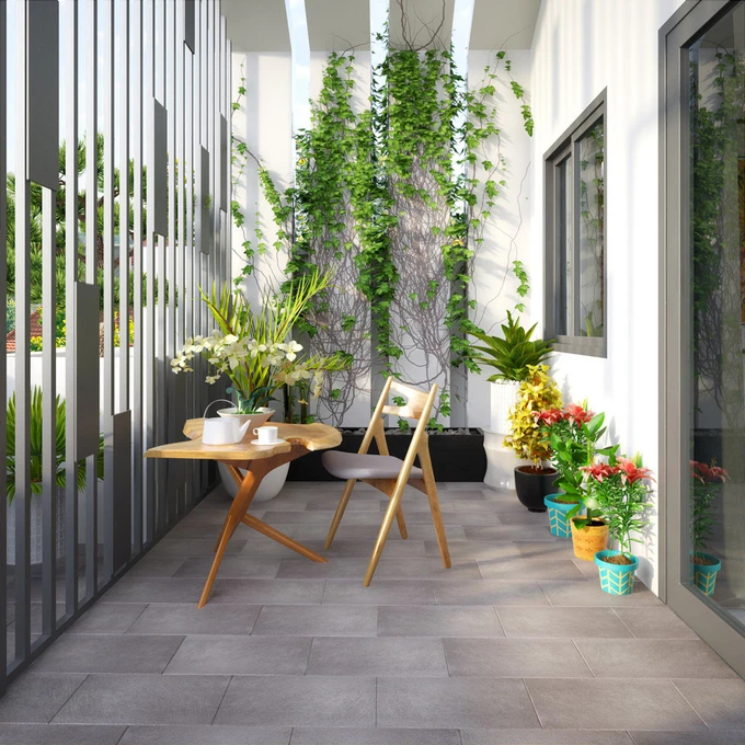 Tư vấn xây nhà ống sâu hun hút mà phòng nào cũng sáng