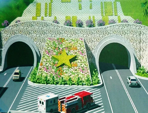 Phối cảnh hầm Cù Mông.