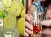 Nước chanh có giúp giải rượu nhanh chóng?
