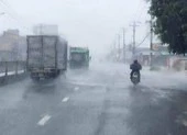 Nhiều tỉnh ở Nam Bộ có mưa nhiều nơi do ảnh hưởng của bão