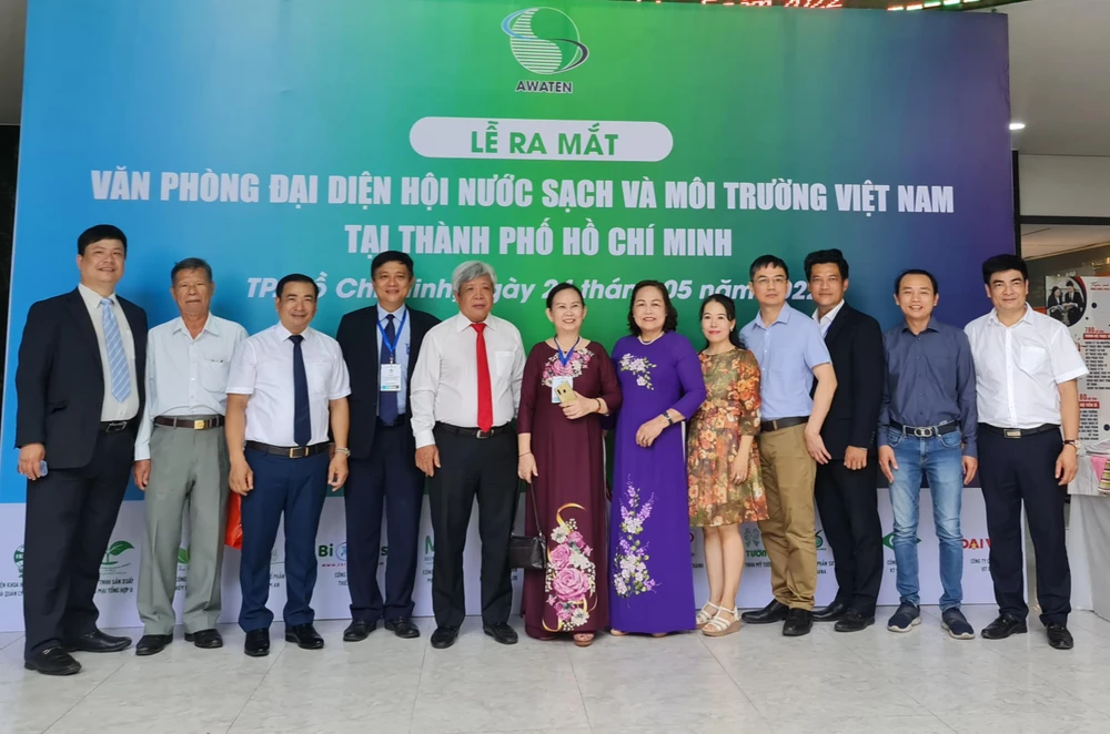 Hội nước sạch và môi trường Việt Nam ra mắt văn phòng đại diện tại TP.HCM. Ảnh: NGUYỄN CHÂU