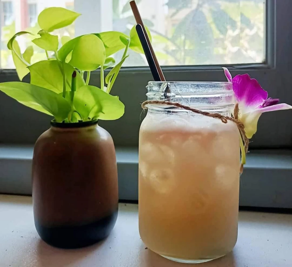 Uống nước ép trái cây mang lại nhiều lợi ích cho sức khoẻ. Ảnh: NV