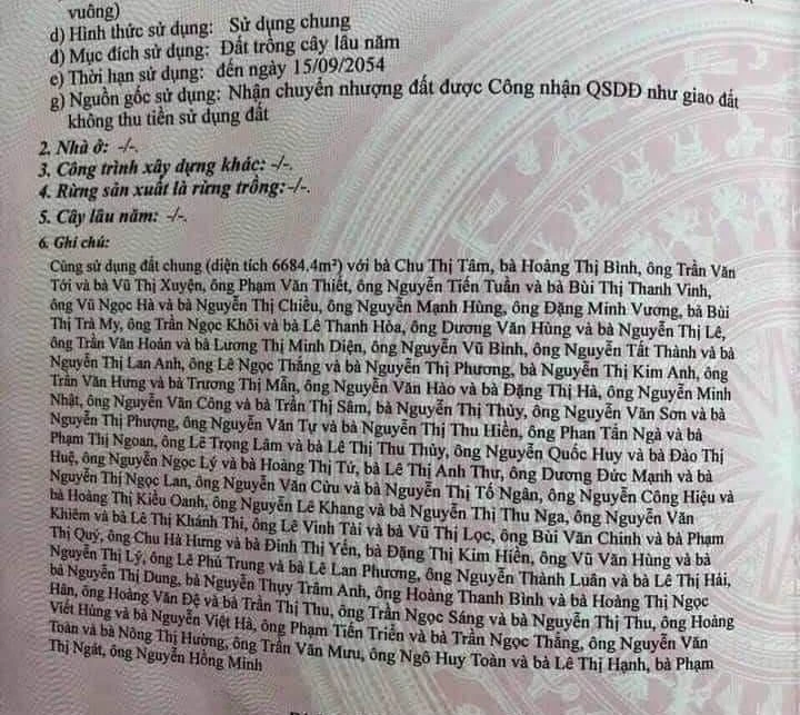 Không hạn chế số lượng người cùng đứng tên GCN QSDĐ. Ảnh minh hoạ