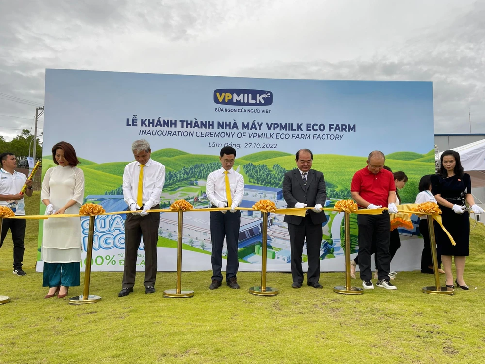 Khánh thành nhà máy VPMilk ECO Farm tại Lâm Đồng