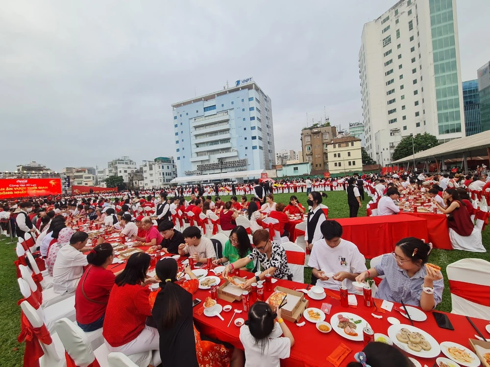 1.000 gia đình tham gia chương trình: Ảnh: NGUYÊN VÕ