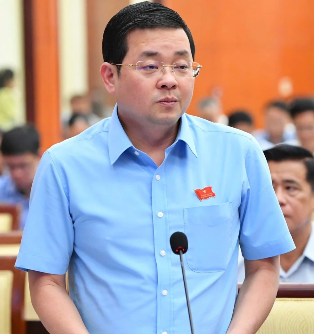 Ông Nguyễn Toàn Thắng, Giám đốc Sở TN&amp;MT TP.HCM