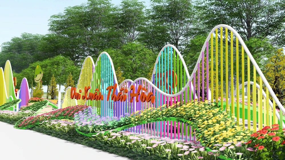 Điểm đặc sắc, mới lạ lần đầu tiên có tại Hội hoa xuân ở TP.HCM năm 2025