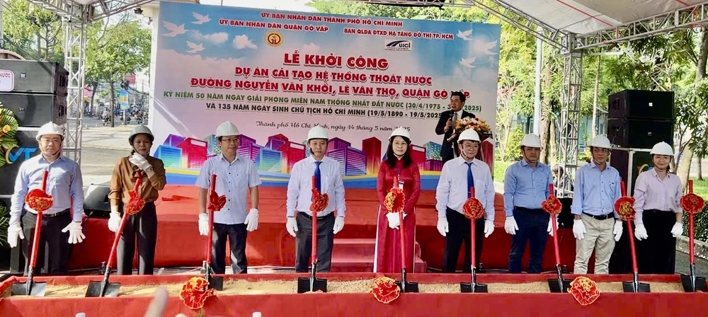 TP.HCM cải tạo hệ thống hệ thống thoát nước đoạn đường thường xuyên xảy ra ngập úng