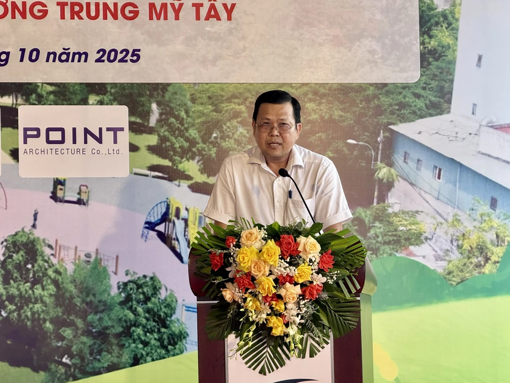 Xây dựng công viên Tân Chánh Hiệp tạo 'lá phổi xanh' cho khu vực Tây Bắc TP.HCM