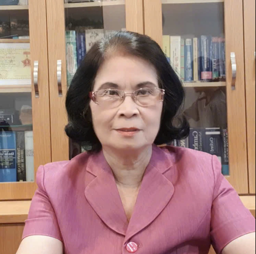 Bà Phan Thị Việt Thu, Chủ tịch Hội Bảo vệ quyền lợi người tiêu dùng TP.HCM.