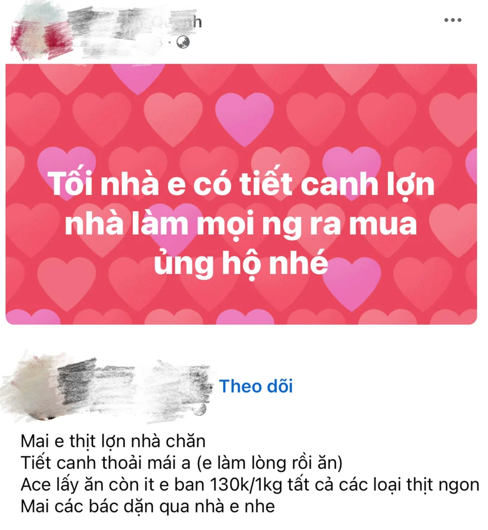 Tử vong vì tiết canh lợn: Không có loại tiết nào là an toàn