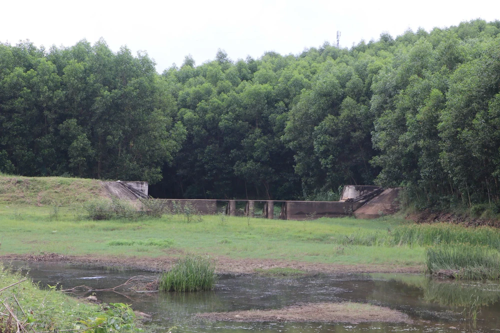 Sống thấp thỏm gần hồ thủy lợi xuống cấp mùa mưa lũ