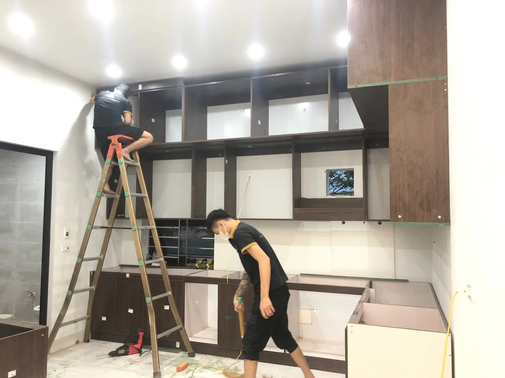 Tết Dương lịch không ngày nghỉ ở làng mộc xóm Đạo