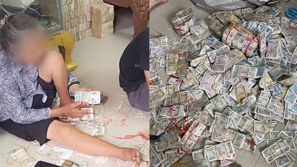 Thực hư vụ cụ bà ăn xin có 9 bao tiền lẻ, con cháu quây quần ngồi đếm hộ.jpg
