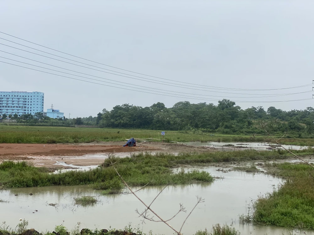 Một học sinh đuối nước tại hố nước công trường dự án hơn 445 tỉ đồng.jpg