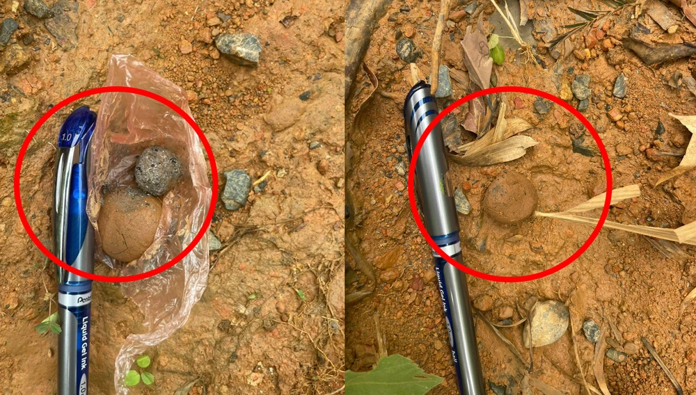 Ba viên đất 'lạ' dưới chân nhóm phụ nữ rủ nhau uống rượu giữa chiều.jpg