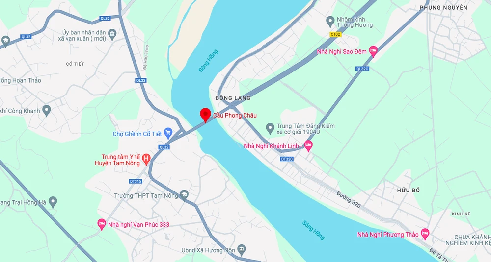 Xác minh vụ người đàn ông để ô tô trên cầu rồi nhảy sông Hồng.png