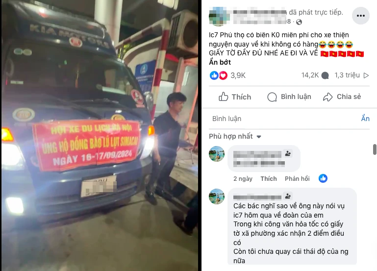 Thực hư vụ thu phí xe cứu trợ đồng bào lũ lụt trên cao tốc Nội Bài-Lào Cai.png