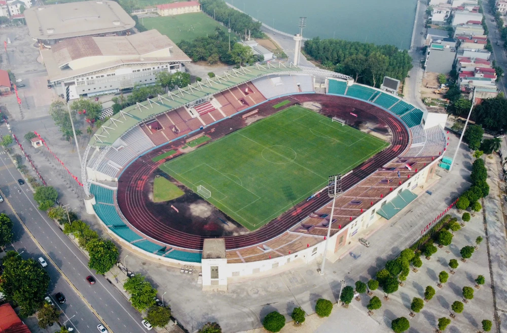 Cận cảnh sân Việt Trì, sẵn sàng làm sân nhà ĐT Việt Nam tại AFF Cup 2024 2.jpg