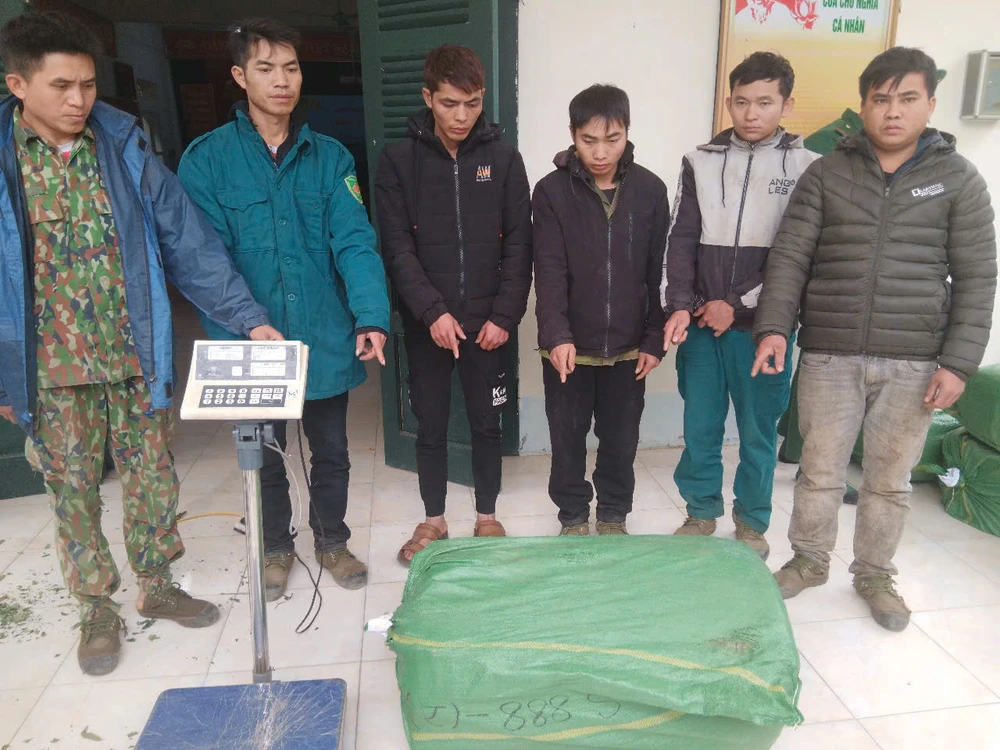 Bắt nhóm người 'hô biến' sâm Trung Quốc thành sâm Lai Châu 2.jpg