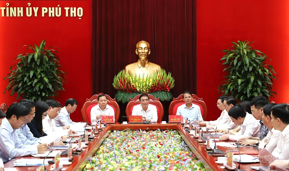 Thành lập Ban Chỉ đạo hợp nhất Phú Thọ, Vĩnh Phúc, Hòa Bình.jpeg