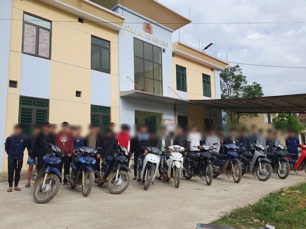 Ngăn chặn kịp thời vụ 40 thanh thiếu niên hỗn chiến vì mâu thuẫn trên mạng xã hội .JPG