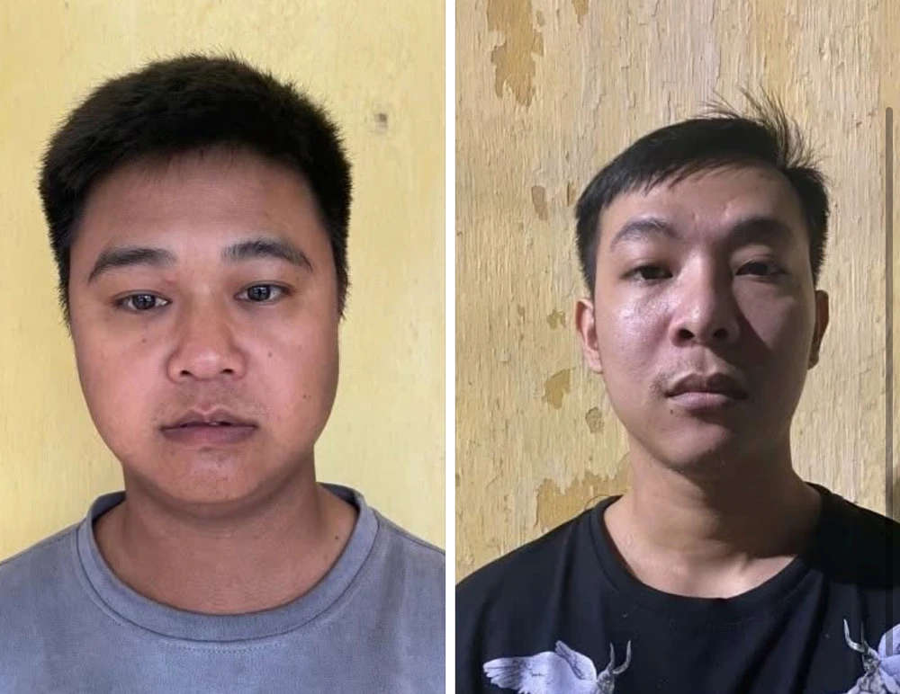 Hai bị can rửa tiền cho nhóm lừa đảo tại Campuchia.jpg