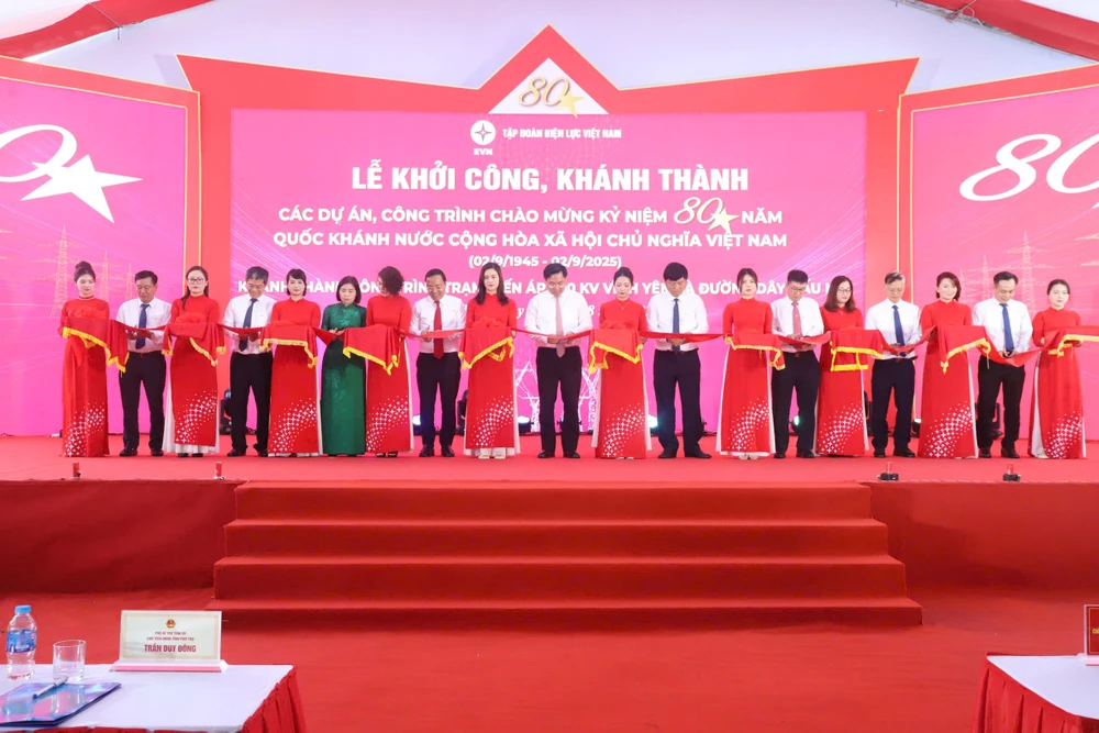 Tỉnh Phú Thọ khánh thành loạt công trình trọng điểm mừng 80 năm Quốc khánh