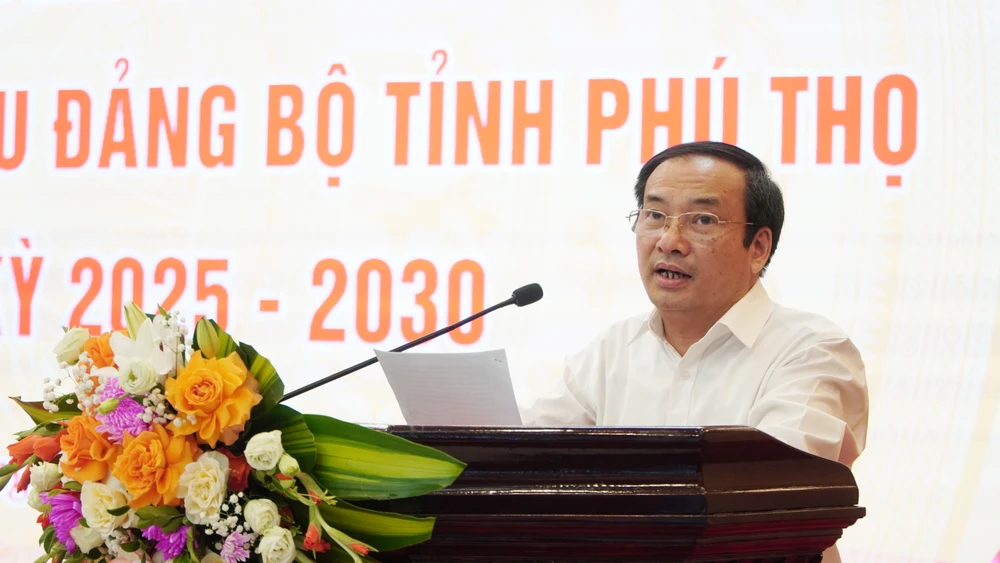 500 đại biểu tham dự Đại hội Đảng bộ tỉnh Phú Thọ nhiệm kỳ 2025-2030.JPG