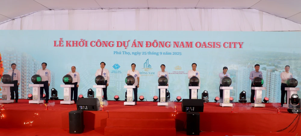 Phú Thọ khởi công dự án khu đô thị gần 4.600 tỉ đồng.jpg