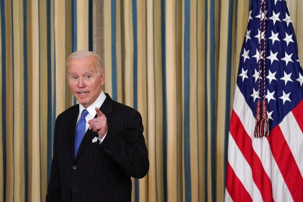 Tổng thống Mỹ Joe Biden. Ảnh: REUTERS