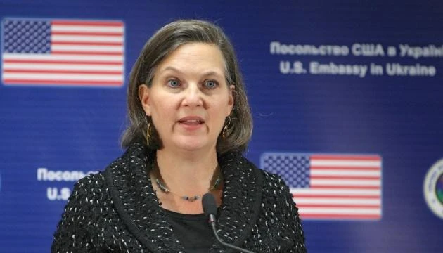 Thứ trưởng Ngoại giao Mỹ Victoria Nuland. Ảnh: UKRINFORM