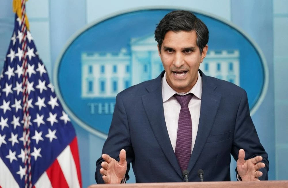 Phó cố vấn an An ninh quốc gia về kinh tế quốc tế Daleep Singh. Ảnh: REUTERS