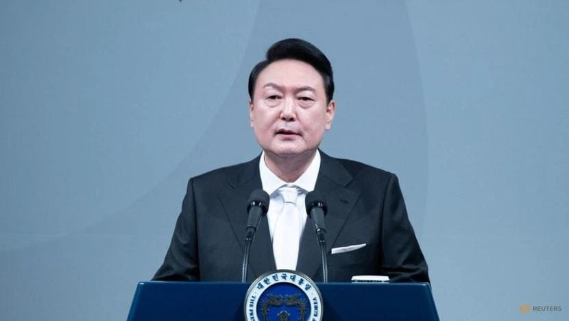 Tổng thống Hàn Quốc Yoon Suk-yeol tại Seoul, Hàn Quốc, ngày 10-5. Ảnh: REUTERS Tổng thống Hàn Quốc Yoon Suk-yeol tại Seoul, Hàn Quốc, ngày 10-5. Ảnh: REUTERS