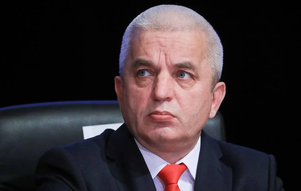 Đại tá Mikhail Mizintsev - Giám đốc Trung tâm Quản lý Quốc phòng Nga. Ảnh: TASS