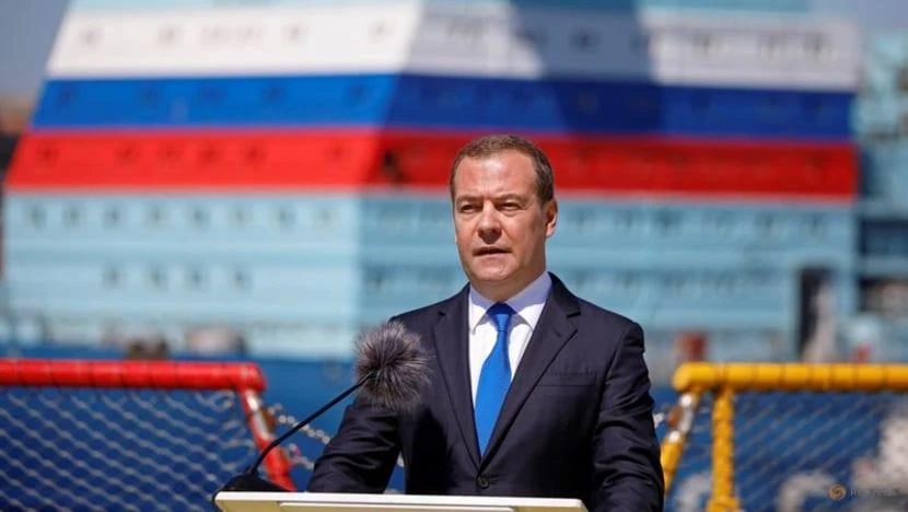 Phó chủ tịch Hội đồng An ninh Nga - ông Dmitry Medvedev. Ảnh: REUTERS