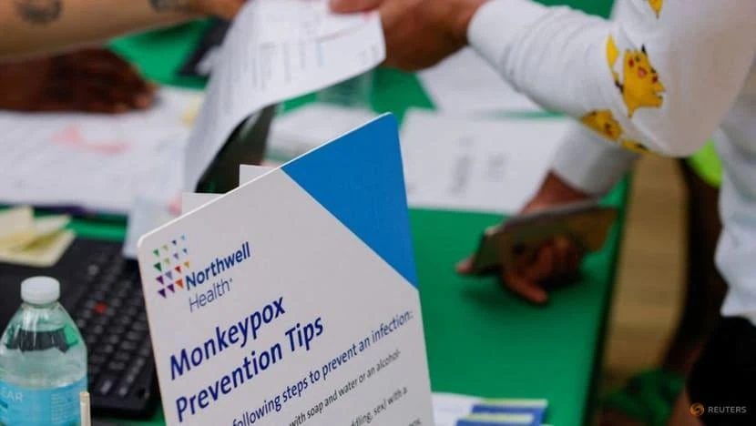 Người dân đến tiêm vaccine phòng bệnh đậu mùa khỉ tại Trung tâm sức khỏe Northwell Health ở bang New York, Mỹ, vào ngày 15-7. Ảnh: REUTERS