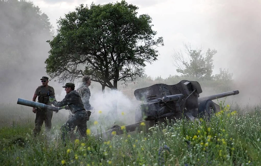 Quân đội Nga đang giao tranh với Ukraine. Ảnh: TASS