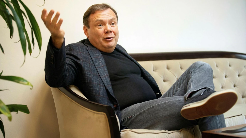 Tỉ phú người Nga gốc Israel - ông Mikhail Fridman. Ảnh: FINANCIAL TIMES