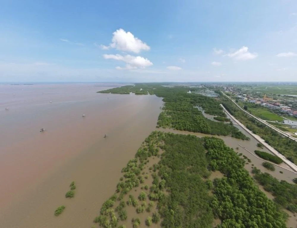 Khu rừng đặc dụng nằm trong khu vực có tên Khu Bảo tồn thiên nhiên đất ngập nước Tiền Hải.