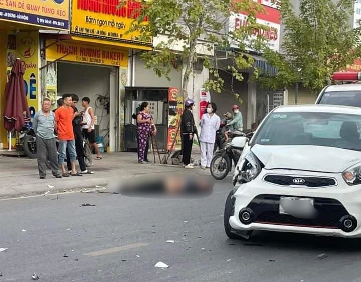 tử vong tại chỗ sau vụ tai nạn ở An Đồng, An Dương, Hải Phòng