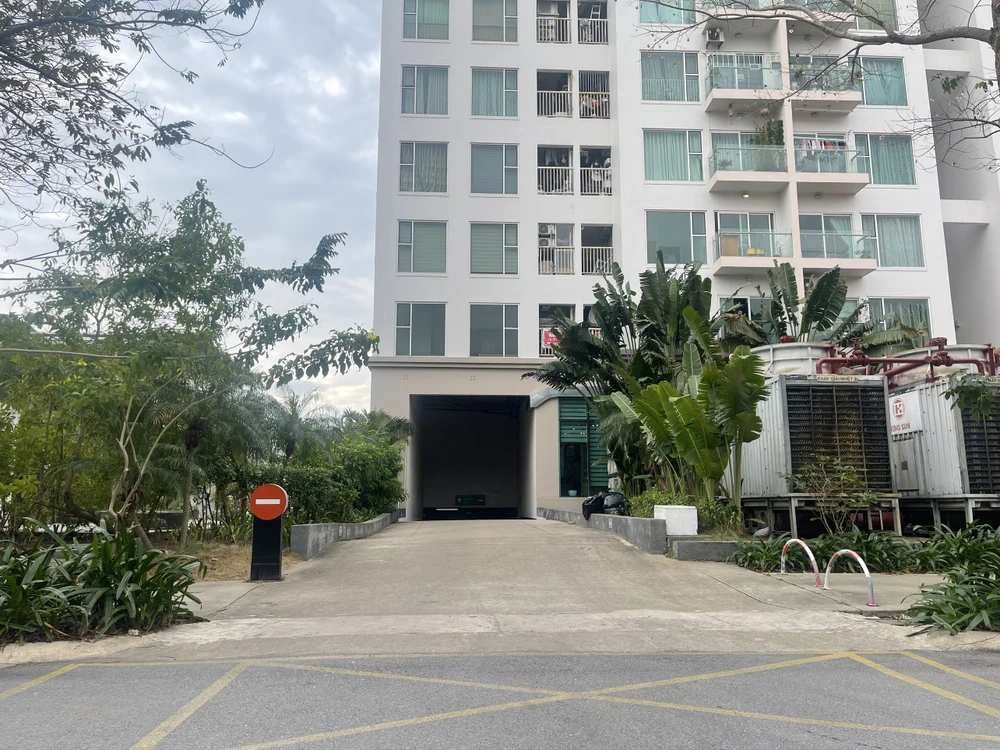 Chung cư nơi xảy ra sự việc