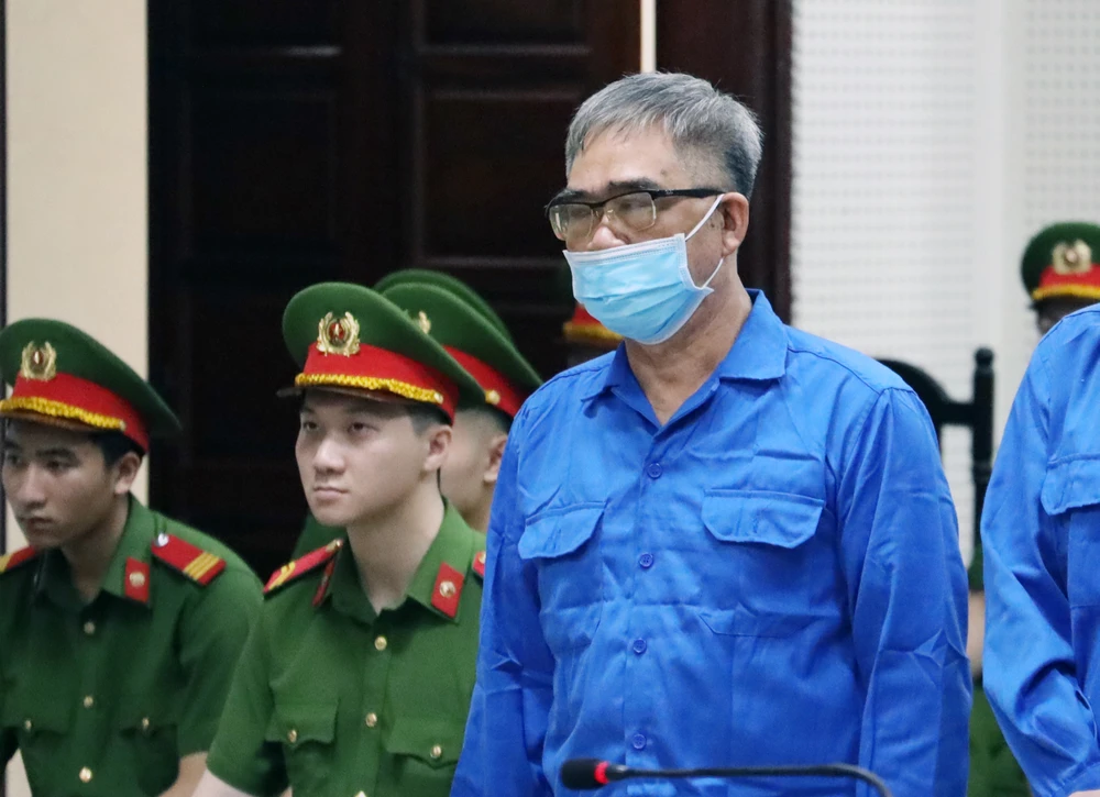 Bị cáo Đỗ Hữu Ca tại toà. Ảnh: Ngọc Sơn