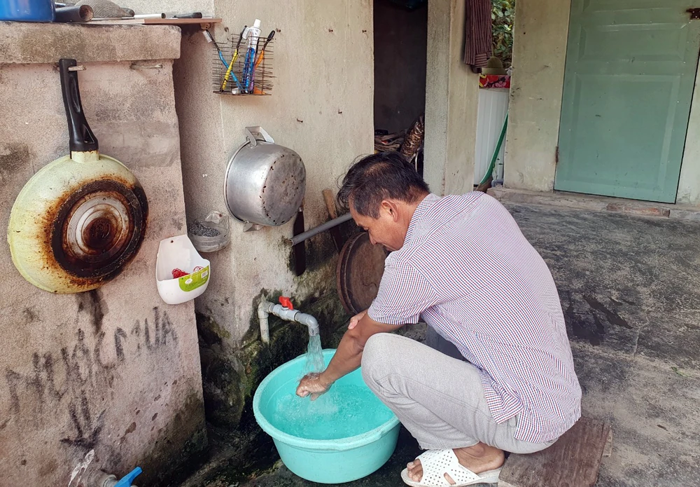 Chất lượng nước sinh hoạt không bảo đảm, nhiều người dân Hải Phòng quay trở lại dùng nước giếng khoan