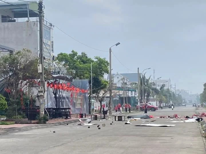 Hiện trường vụ nổ ở quán bia, nghi do nổ đường ống dẫn khí gas